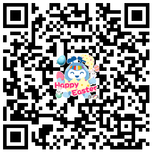 Easter Sticker QR Code