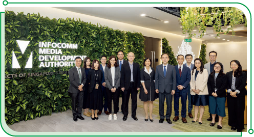 OFCA and the Infocomm Media Development Authority of Singapore held a bilateral meeting from 11 to 12 June 2024 in Singapore.